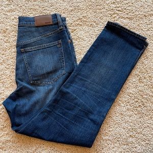 Madewell High Rise Perfect Vintage Crop Jean